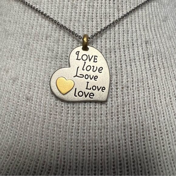 Lia Sophia Light Hearted 💕 Retired Necklace NWT🏷 - Picture 7 of 8